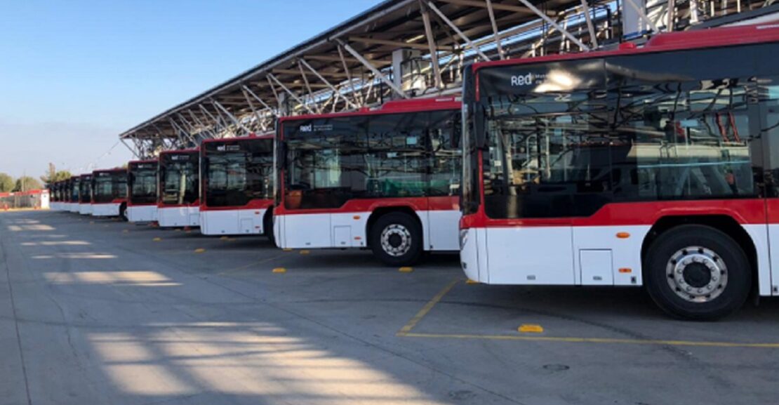 Chile incorpora otros 115 autobuses eléctricos a su red de transporte público