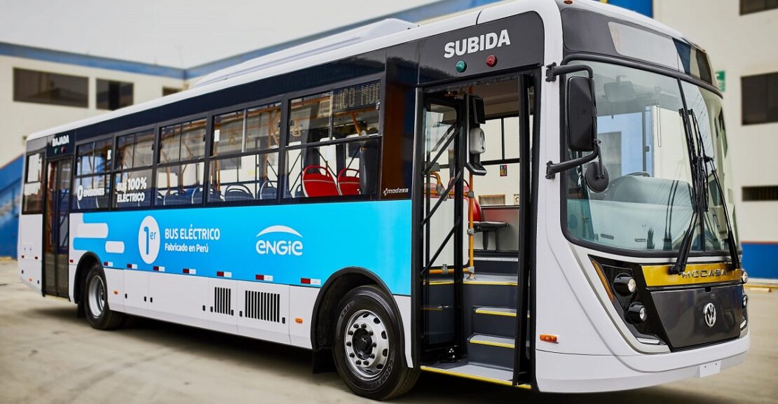 Engie y Modasa desarrollan el primer bus eléctrico hecho 100% en Perú