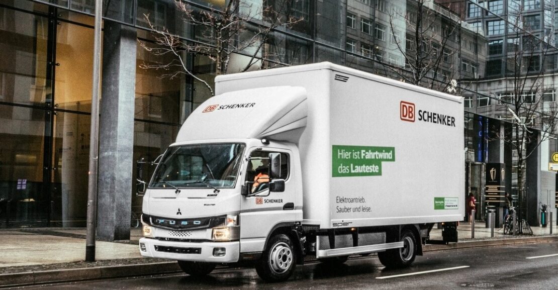 DB Schenker sigue apostando a la movilidad eléctrica y adquiere nuevos Fuso eCanter